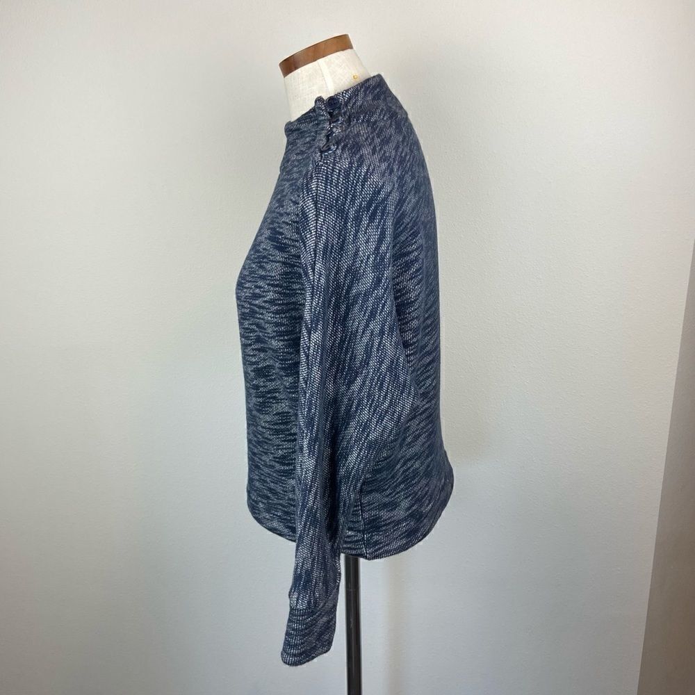 Point Sur Button-Sleeve Knit Sweater - Picture 4 of 6
